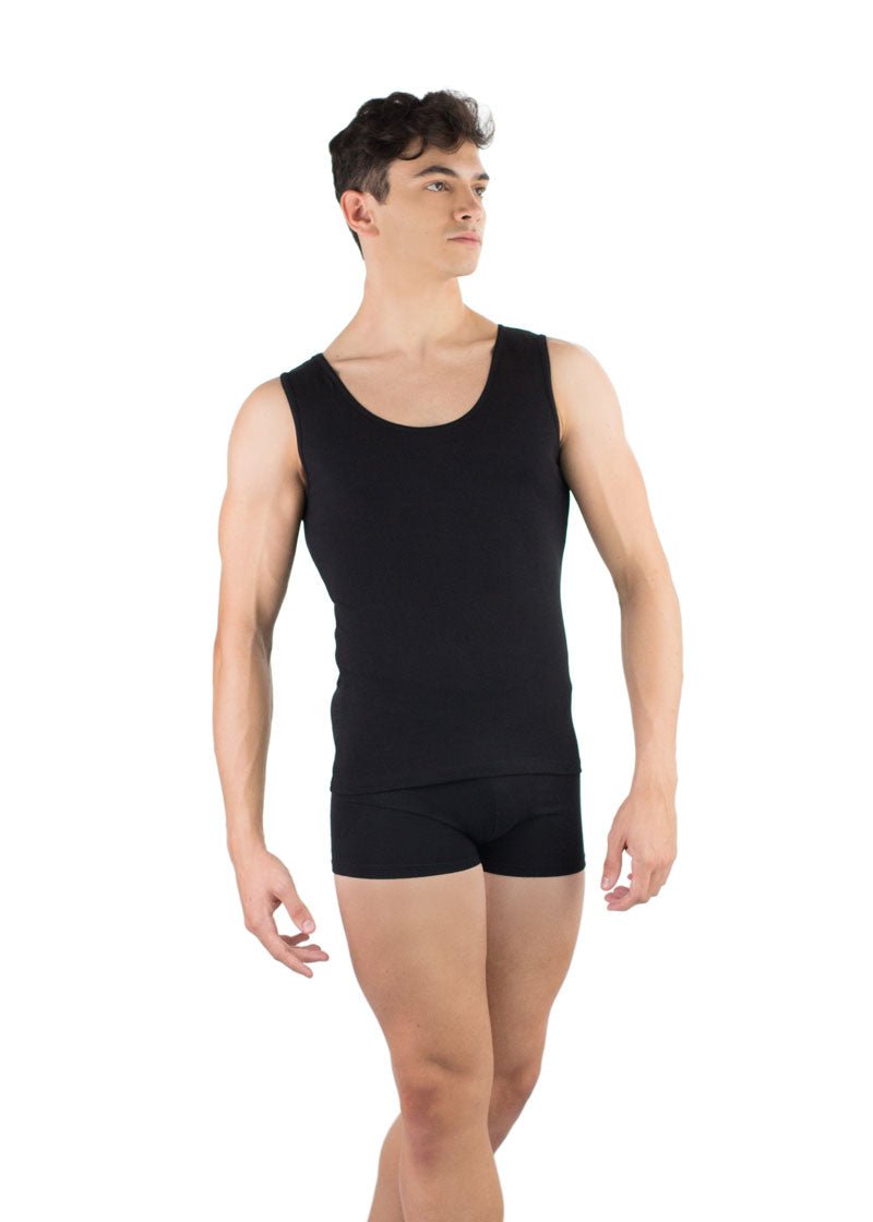 Ballet Rosa Men's Top Hugo - Black - THE COLLECTIVE DANCEWEARBallet Rosa Men's Top Hugo - Black#mLeotardTHE COLLECTIVE DANCEWEAR