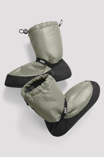 Bloch Warm-Up Bootie - Metallic Olive
