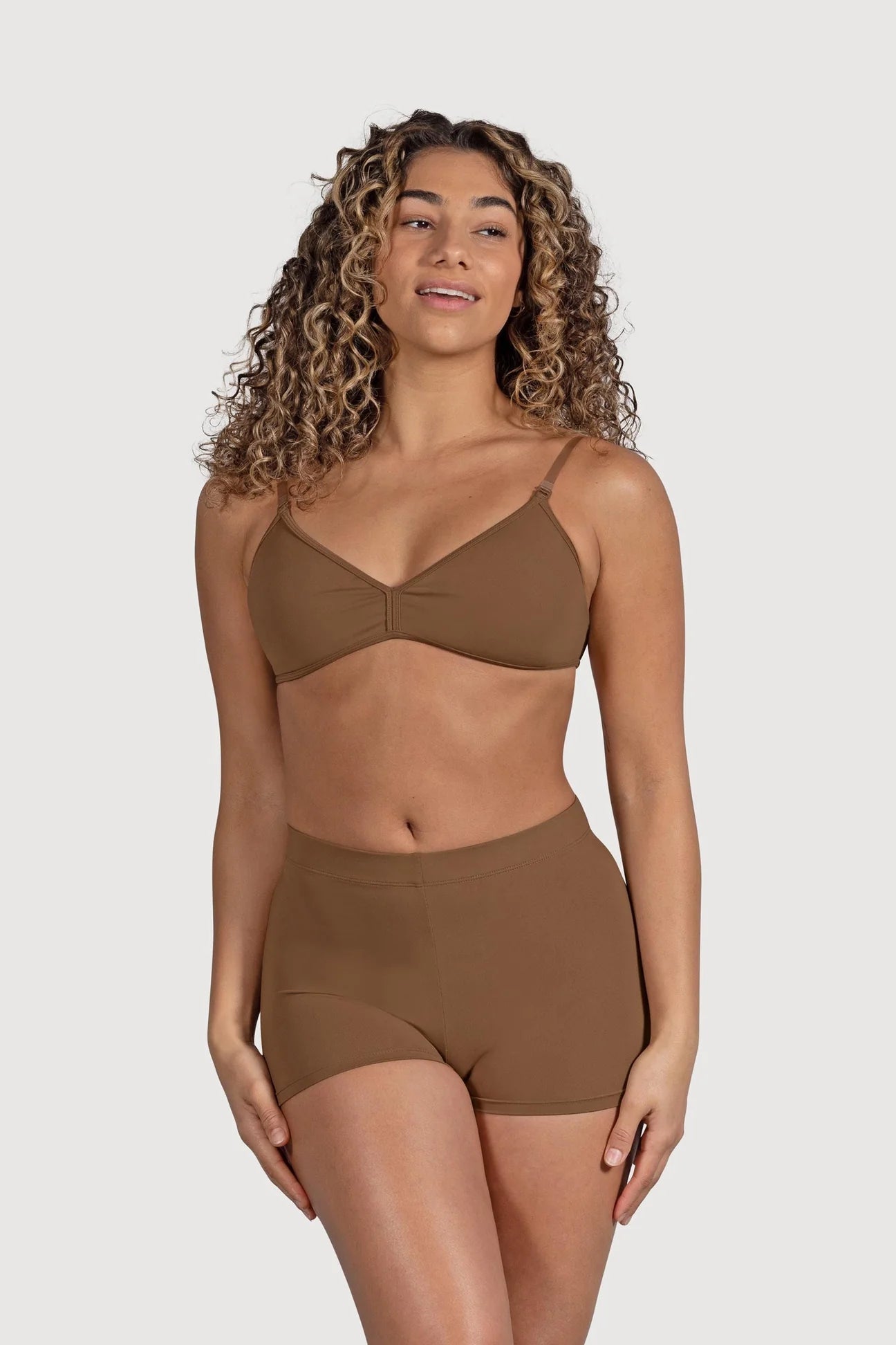 Bloch Deva Dance Bra - Almond - THE COLLECTIVE DANCEWEARBloch Deva Dance Bra - AlmondmUnderwearTHE COLLECTIVE DANCEWEAR