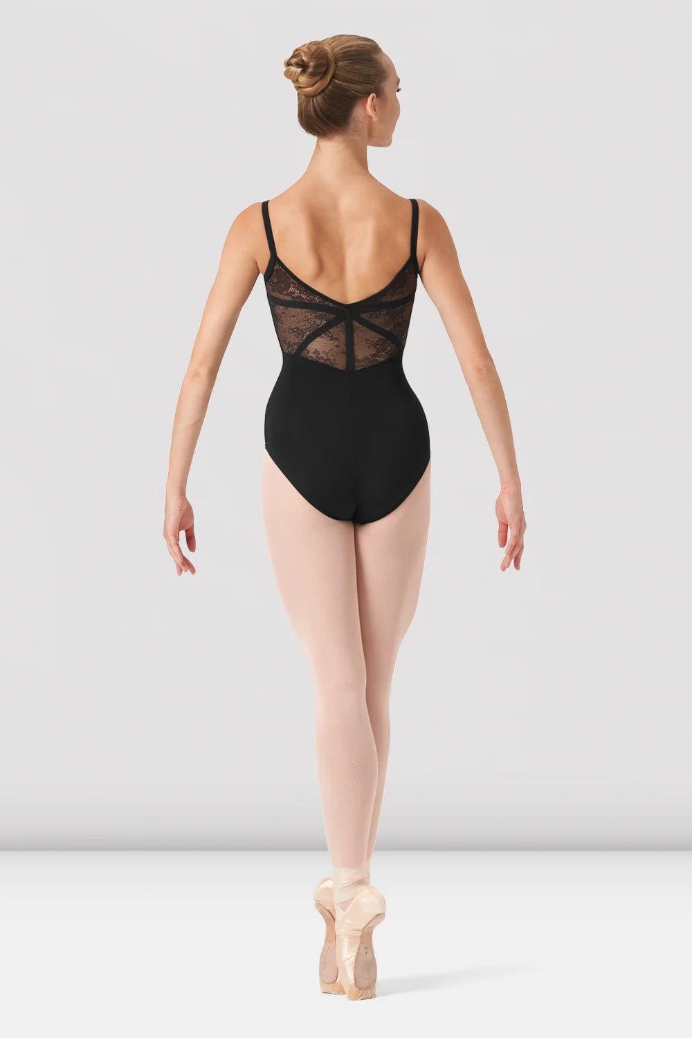 Bloch Eyal Camisole Leotard with Lace Back - Black - Collective DancewearBloch Eyal Camisole Leotard with Lace Back - Black#mLeotardCollective Dancewear