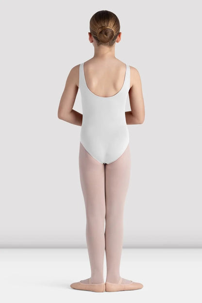 Bloch Girls Alice Thick Strap Camisole Leotard - White - THE COLLECTIVE DANCEWEARBloch Girls Alice Thick Strap Camisole Leotard - WhitemLeotardTHE COLLECTIVE DANCEWEAR