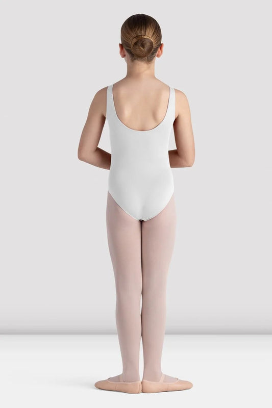 Bloch Girls Alice Thick Strap Camisole Leotard - White - THE COLLECTIVE DANCEWEARBloch Girls Alice Thick Strap Camisole Leotard - WhitemLeotardTHE COLLECTIVE DANCEWEAR