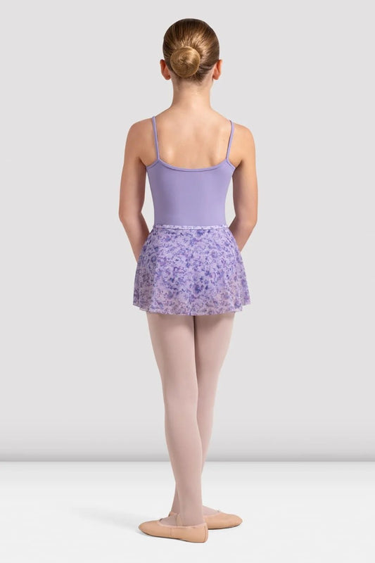 Bloch Girls Floral Printed Mesh Skirt - Lilac Haze - THE COLLECTIVE DANCEWEARBloch Girls Floral Printed Mesh Skirt - Lilac HazemSkirtTHE COLLECTIVE DANCEWEAR