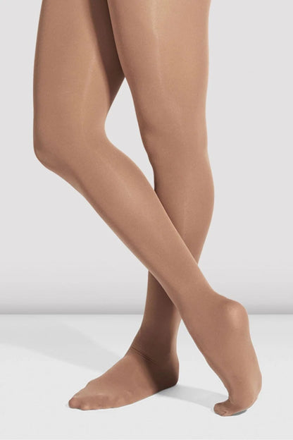 Bloch Girls Footed Tights - Tan - THE COLLECTIVE DANCEWEARBloch Girls Footed Tights - Tan#mTightsTHE COLLECTIVE DANCEWEAR