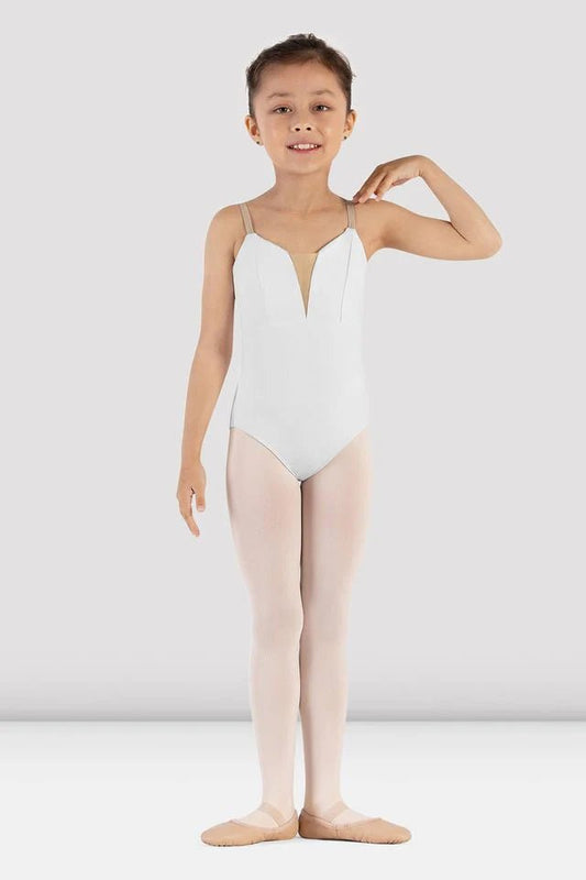 Bloch Girls Opera Camisole Leotard - White - THE COLLECTIVE DANCEWEARBloch Girls Opera Camisole Leotard - WhitemLeotardTHE COLLECTIVE DANCEWEAR