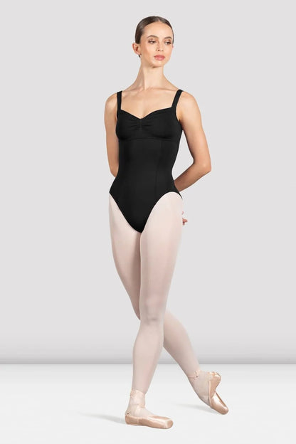 Bloch Ladies Ava Camisole Leotard Thick Straps - Black - THE COLLECTIVE DANCEWEARBloch Ladies Ava Camisole Leotard Thick Straps - BlackmLeotardTHE COLLECTIVE DANCEWEAR