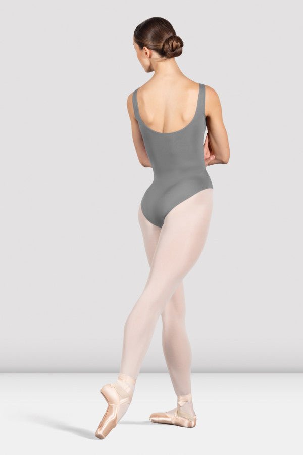 Bloch Ladies Ava Camisole Leotard Thick Straps - Grey - THE COLLECTIVE DANCEWEARBloch Ladies Ava Camisole Leotard Thick Straps - GreymLeotardTHE COLLECTIVE DANCEWEAR