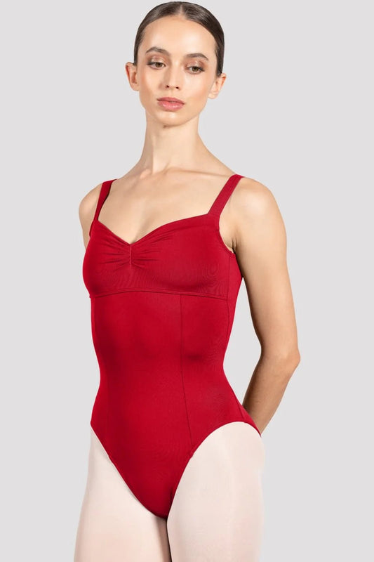 Bloch Ladies Ava Camisole Leotard Thick Straps - Red - THE COLLECTIVE DANCEWEARBloch Ladies Ava Camisole Leotard Thick Straps - RedmLeotardTHE COLLECTIVE DANCEWEAR