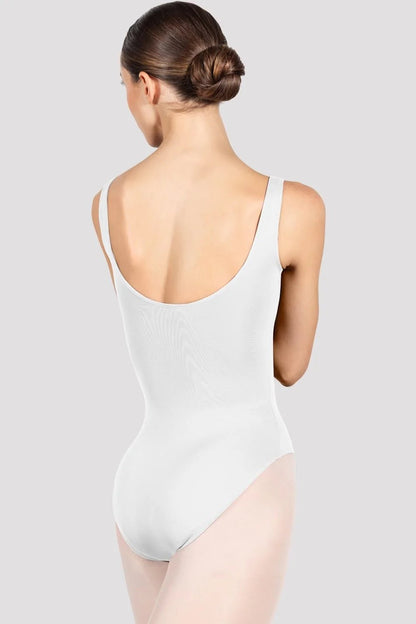 Bloch Ladies Ava Camisole Leotard Thick Straps - White - THE COLLECTIVE DANCEWEARBloch Ladies Ava Camisole Leotard Thick Straps - WhitemLeotardTHE COLLECTIVE DANCEWEAR