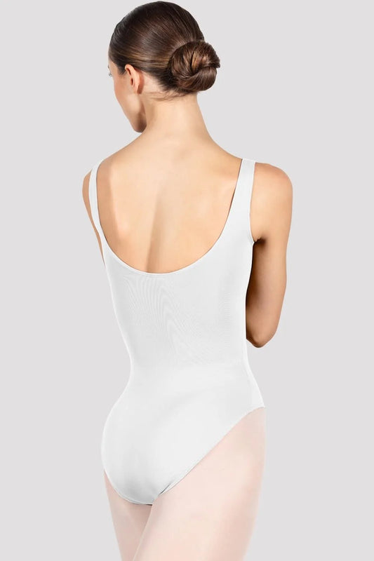 Bloch Ladies Ava Camisole Leotard Thick Straps - White - THE COLLECTIVE DANCEWEARBloch Ladies Ava Camisole Leotard Thick Straps - WhitemLeotardTHE COLLECTIVE DANCEWEAR