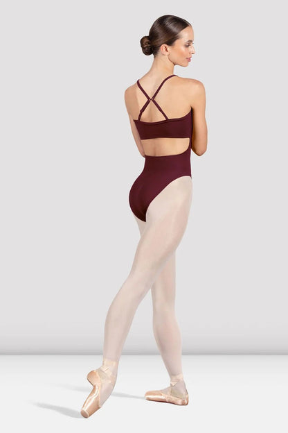 Bloch Ladies Emi Cut Out Camisole Leotard - Burgundy - THE COLLECTIVE DANCEWEARBloch Ladies Emi Cut Out Camisole Leotard - BurgundymLeotardTHE COLLECTIVE DANCEWEAR
