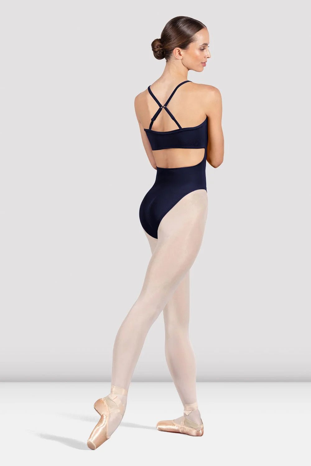 Bloch Ladies Emi Cut Out Camisole Leotard - Navy - THE COLLECTIVE DANCEWEARBloch Ladies Emi Cut Out Camisole Leotard - NavymLeotardTHE COLLECTIVE DANCEWEAR