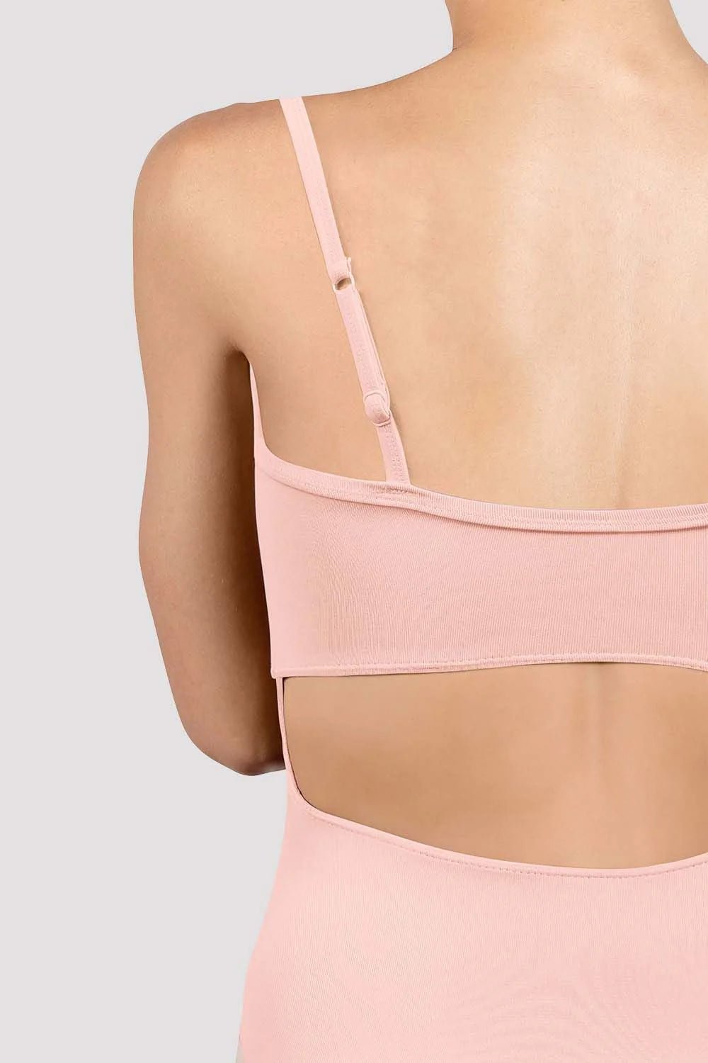 Bloch Ladies Emi Cut Out Camisole Leotard - Pink - THE COLLECTIVE DANCEWEARBloch Ladies Emi Cut Out Camisole Leotard - PinkmLeotardTHE COLLECTIVE DANCEWEAR