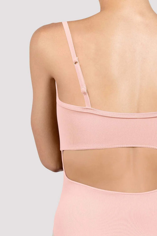 Bloch Ladies Emi Cut Out Camisole Leotard - Pink - THE COLLECTIVE DANCEWEARBloch Ladies Emi Cut Out Camisole Leotard - PinkmLeotardTHE COLLECTIVE DANCEWEAR