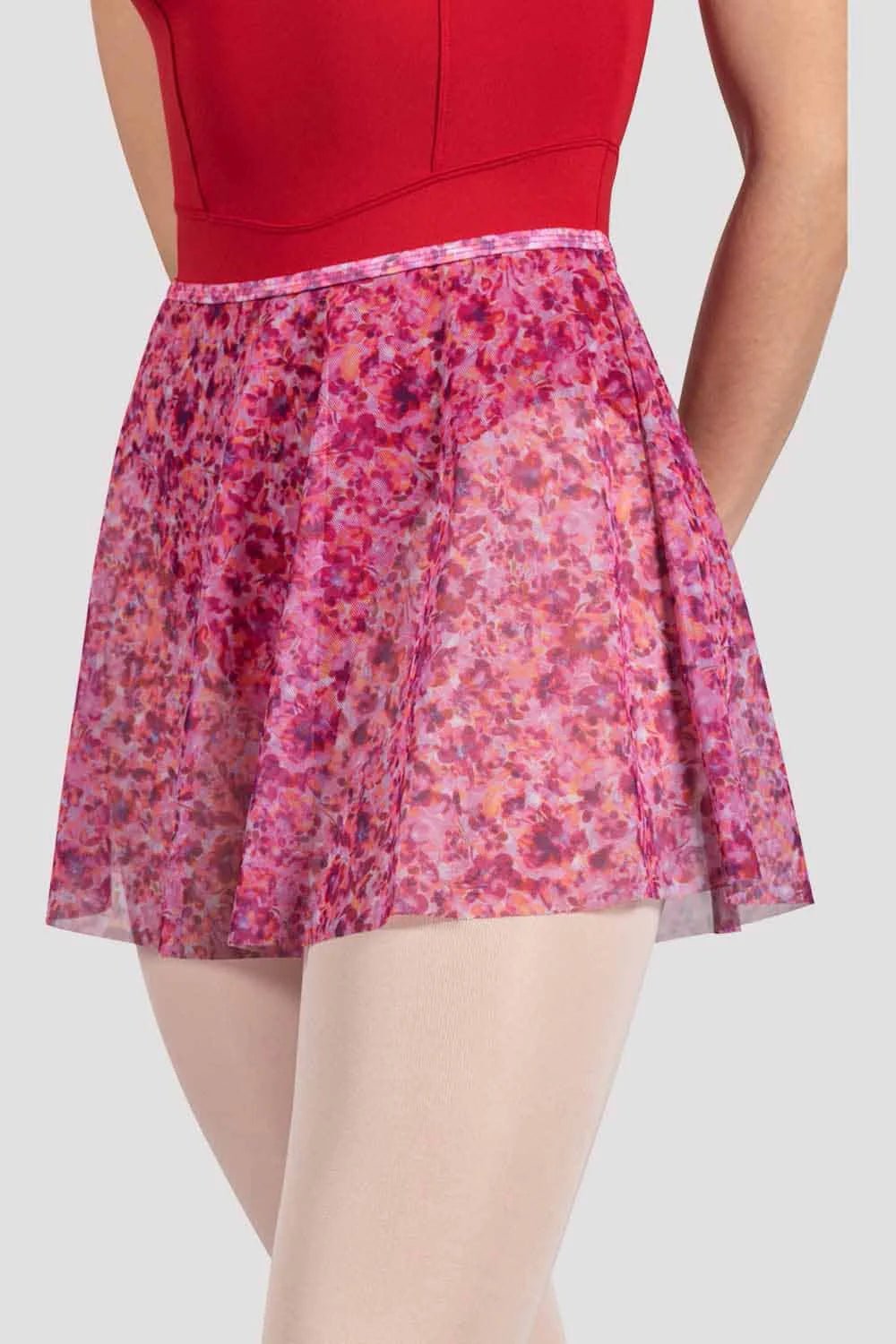 Bloch Ladies Floral Printed Skirt - Bell Flower - THE COLLECTIVE DANCEWEARBloch Ladies Floral Printed Skirt - Bell FlowermSkirtTHE COLLECTIVE DANCEWEAR