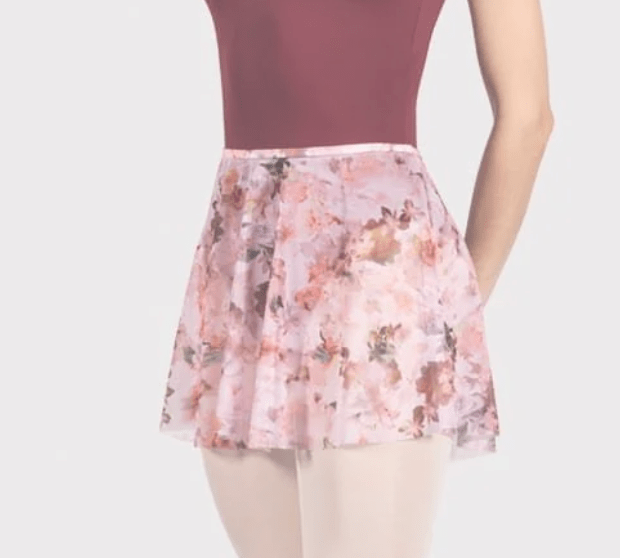 Bloch Ladies Floral Printed Skirt - Laurel Mist - THE COLLECTIVE DANCEWEARBloch Ladies Floral Printed Skirt - Laurel MistmSkirtTHE COLLECTIVE DANCEWEAR
