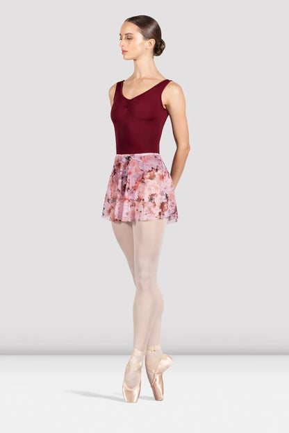 Bloch Ladies Floral Printed Skirt - Laurel Mist - THE COLLECTIVE DANCEWEARBloch Ladies Floral Printed Skirt - Laurel MistmSkirtTHE COLLECTIVE DANCEWEAR