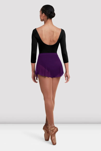 Bloch Ladies Jaye Mesh Skirt - Aubergine - THE COLLECTIVE DANCEWEARBloch Ladies Jaye Mesh Skirt - AuberginemSkirtTHE COLLECTIVE DANCEWEAR
