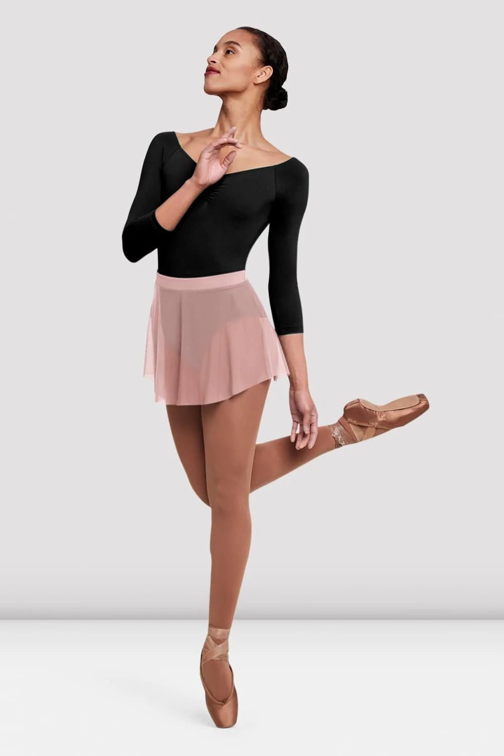 Bloch Ladies Jaye Mesh Skirt - Pink - THE COLLECTIVE DANCEWEARBloch Ladies Jaye Mesh Skirt - PinkmSkirtTHE COLLECTIVE DANCEWEAR
