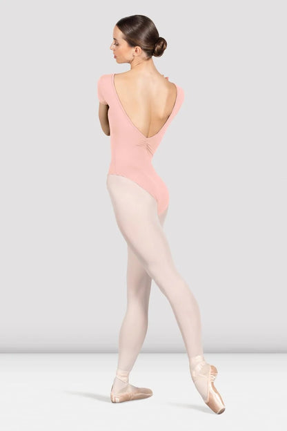 Bloch Ladies Penny Cap Sleeve Leotard - Pink - THE COLLECTIVE DANCEWEARBloch Ladies Penny Cap Sleeve Leotard - PinkmLeotardTHE COLLECTIVE DANCEWEAR