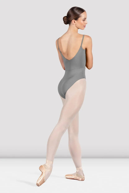 Bloch Ladies Ruby Camisole Leotard - Grey - Collective DancewearBloch Ladies Ruby Camisole Leotard - Grey#mLeotardCollective Dancewear