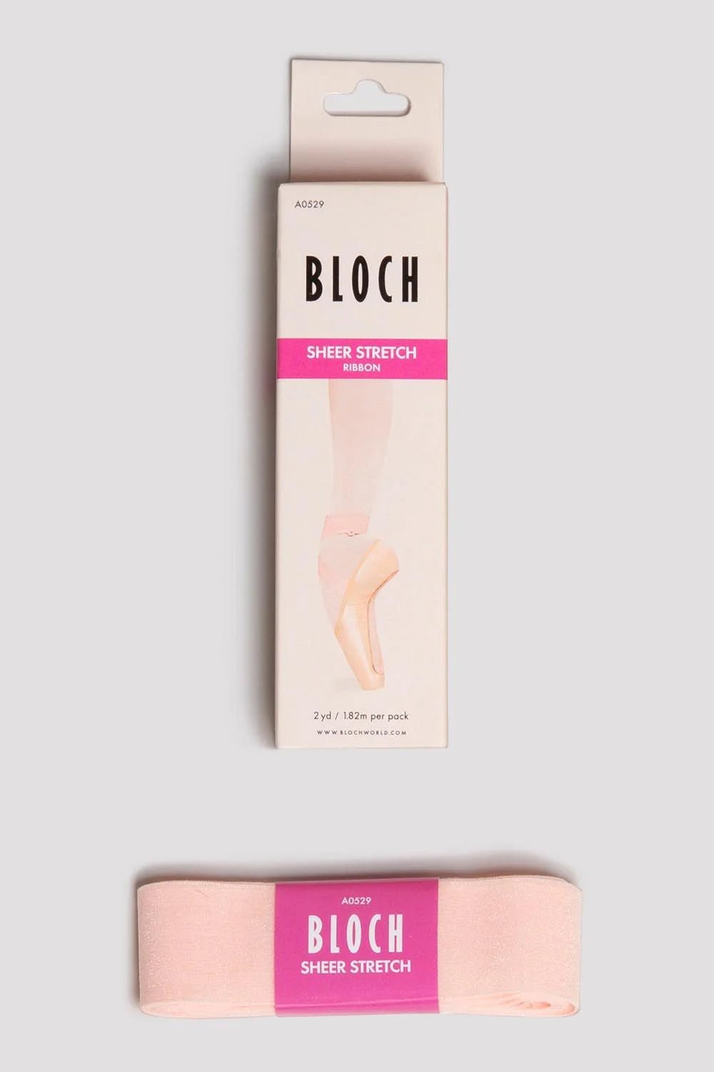 Bloch Sheer Stretch Pointe Shoe Ribbon - Pink - THE COLLECTIVE DANCEWEARBloch Sheer Stretch Pointe Shoe Ribbon - PinkmPOINTE SHOE ACCESSORIESTHE COLLECTIVE DANCEWEAR