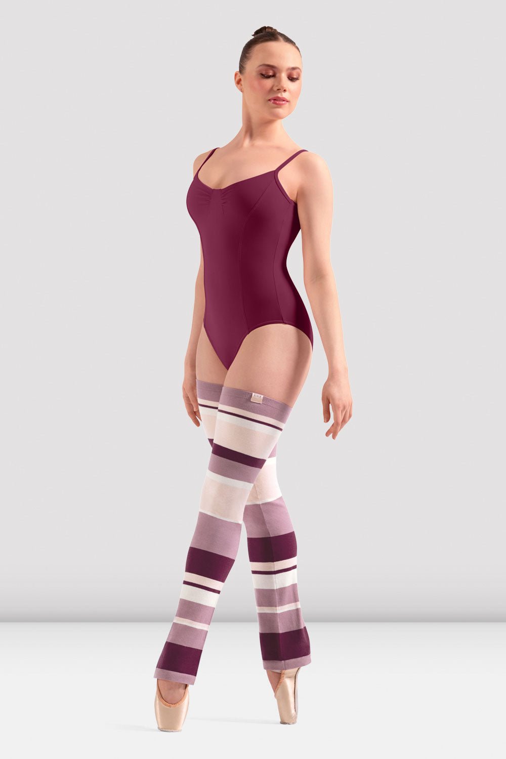 Bloch Striped Legwarmer - Pink - THE COLLECTIVE DANCEWEARBloch Striped Legwarmer - Pinkmwarm upsTHE COLLECTIVE DANCEWEAR