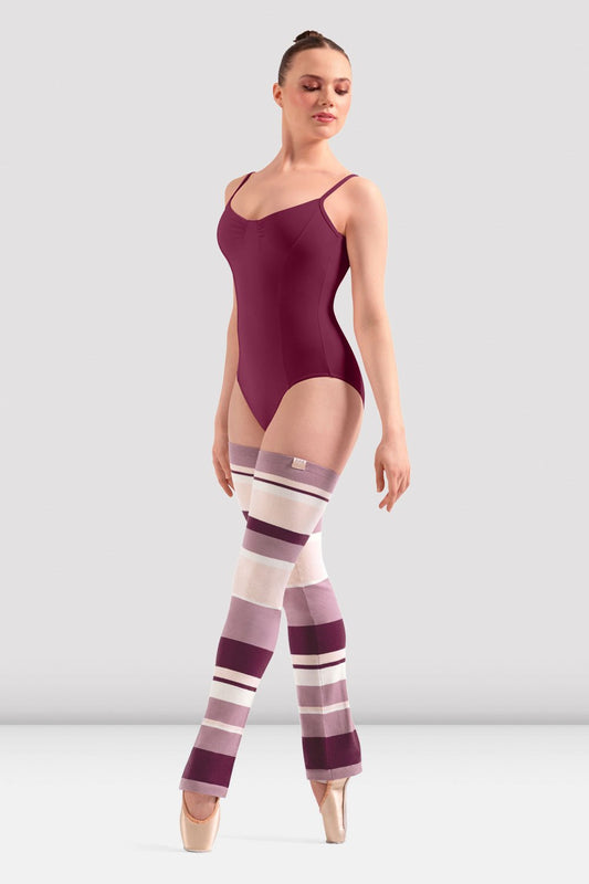 Bloch Striped Legwarmer - Pink - THE COLLECTIVE DANCEWEARBloch Striped Legwarmer - Pinkmwarm upsTHE COLLECTIVE DANCEWEAR