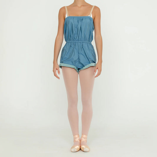 Bullet Pointe Micro Warm Up Romper - Slate - THE COLLECTIVE DANCEWEARBullet Pointe Micro Warm Up Romper - SlatemWARMUPSTHE COLLECTIVE DANCEWEAR