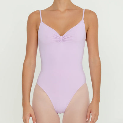 Bullet Pointe Pinch Front Camisole Leotard - Lavender Lilac - THE COLLECTIVE DANCEWEARBullet Pointe Pinch Front Camisole Leotard - Lavender LilacmLeotardTHE COLLECTIVE DANCEWEAR