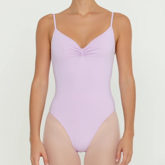 Bullet Pointe Pinch Front Camisole Leotard - Lavender Lilac - THE COLLECTIVE DANCEWEARBullet Pointe Pinch Front Camisole Leotard - Lavender LilacmLeotardTHE COLLECTIVE DANCEWEAR