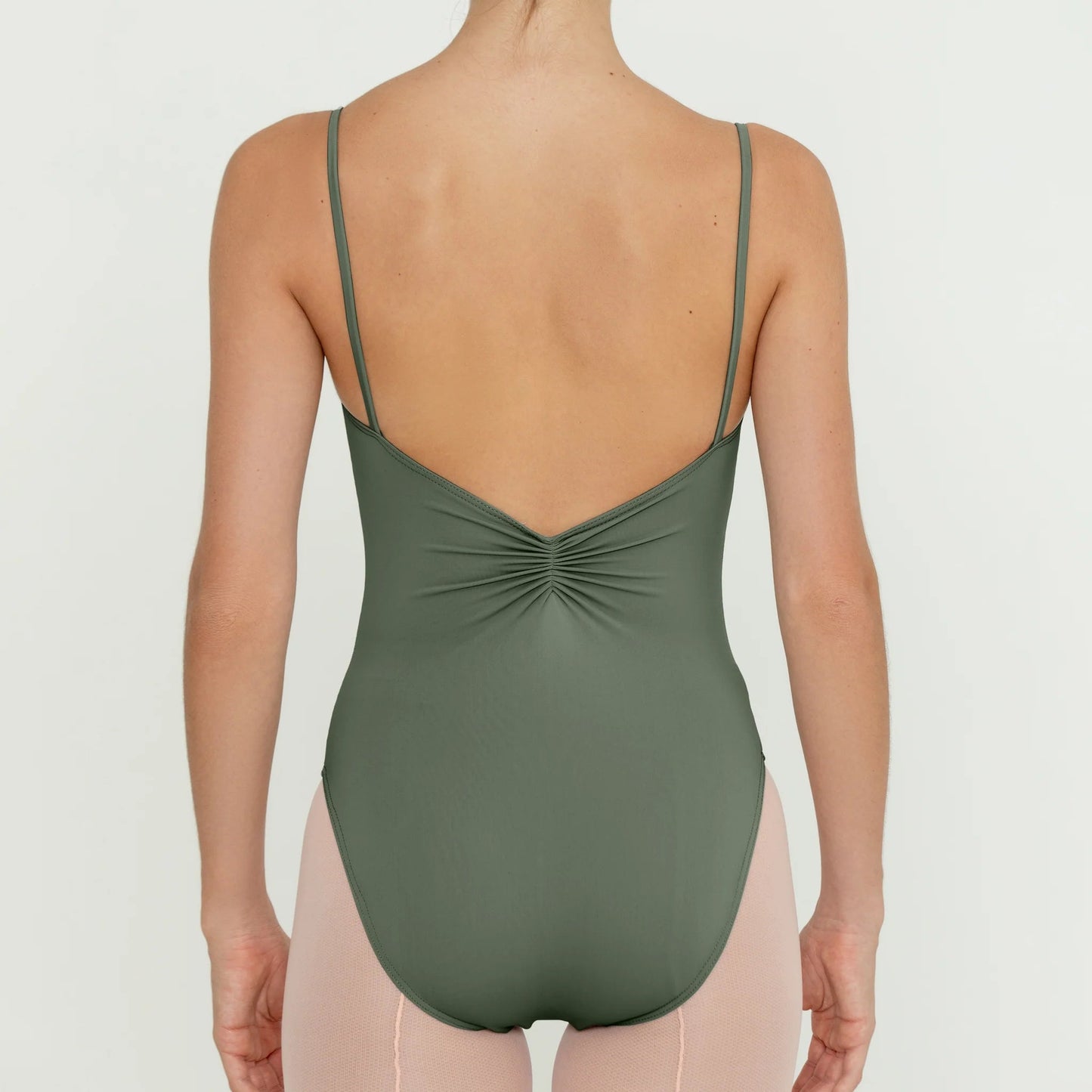 Bullet Pointe Pinch Front Camisole Leotard - Willow - THE COLLECTIVE DANCEWEARBullet Pointe Pinch Front Camisole Leotard - WillowmLeotardTHE COLLECTIVE DANCEWEAR