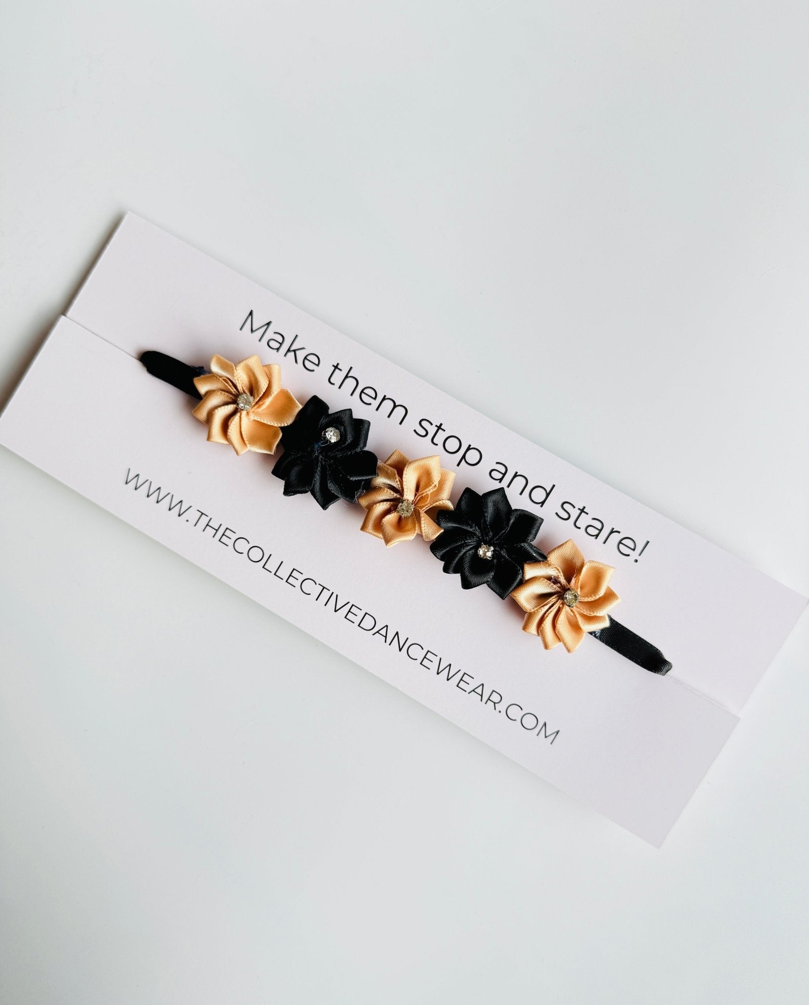 Bun Wrap - Black & Gold Sparkles - THE COLLECTIVE DANCEWEARBun Wrap - Black & Gold SparklesmBun wrapTHE COLLECTIVE DANCEWEAR