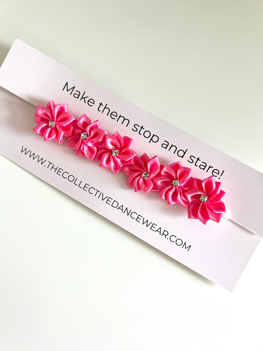 Bun Wrap - Bright Pink Sparkles - THE COLLECTIVE DANCEWEARBun Wrap - Bright Pink SparklesmBun wrapTHE COLLECTIVE DANCEWEAR