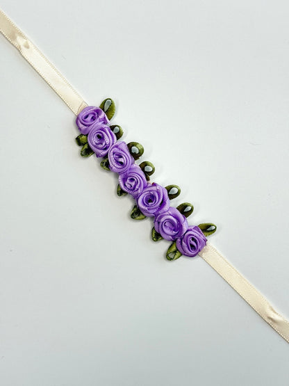 Bun Wrap - Lilac Mini Roses - THE COLLECTIVE DANCEWEARBun Wrap - Lilac Mini RosesmBun wrapTHE COLLECTIVE DANCEWEAR