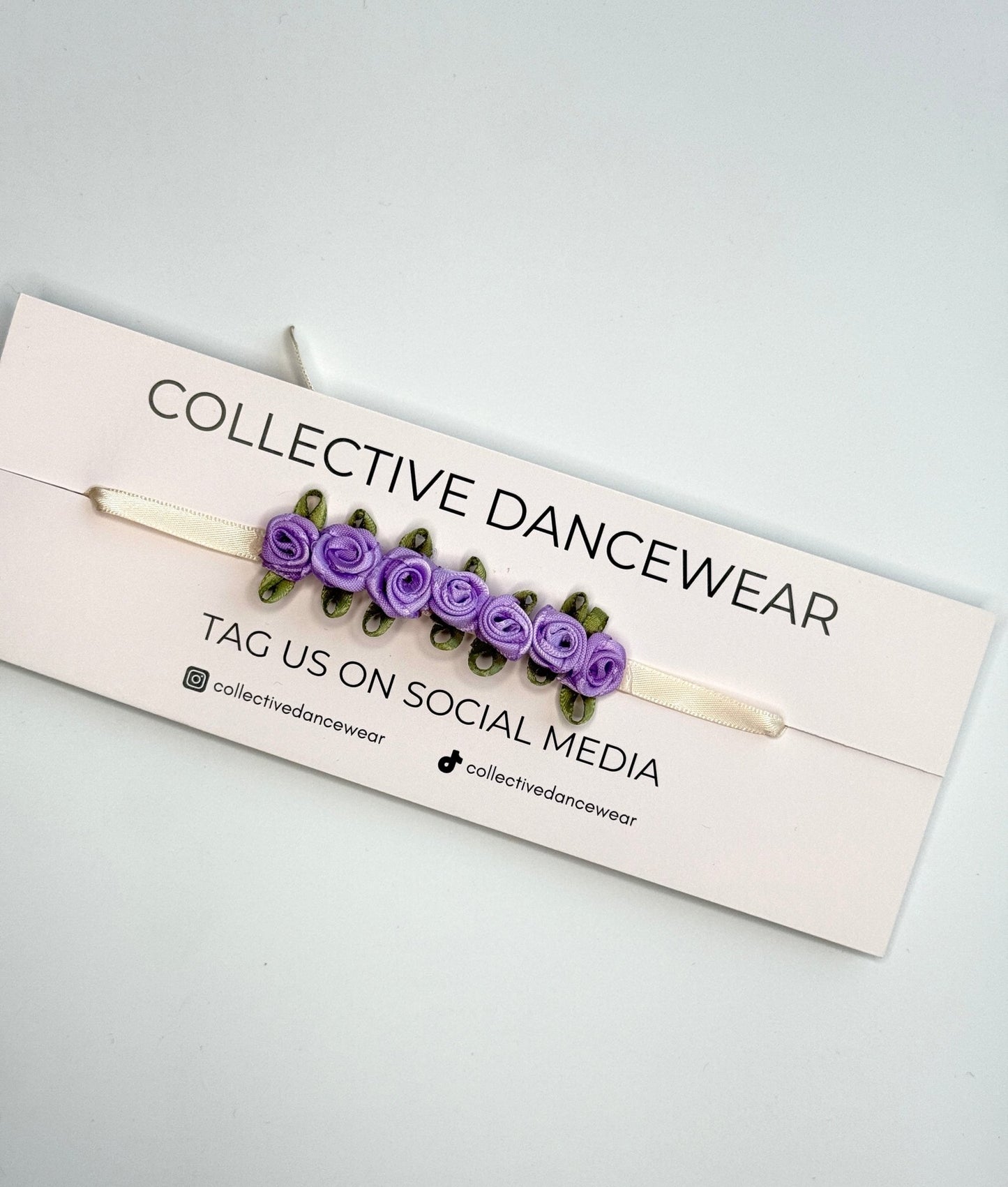 Bun Wrap - Lilac Mini Roses - THE COLLECTIVE DANCEWEARBun Wrap - Lilac Mini RosesmBun wrapTHE COLLECTIVE DANCEWEAR