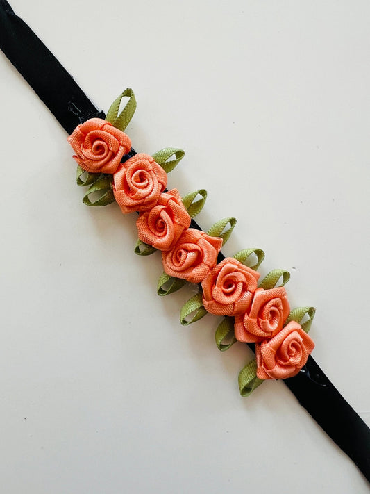 Bun Wrap - Peach Roses - THE COLLECTIVE DANCEWEARBun Wrap - Peach RosesmBun wrapTHE COLLECTIVE DANCEWEAR