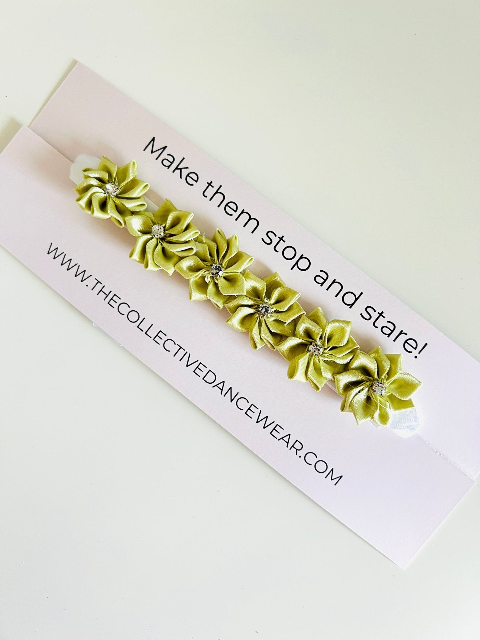 Bun Wrap - Pistachio Sparkles - THE COLLECTIVE DANCEWEARBun Wrap - Pistachio SparklesmBun wrapTHE COLLECTIVE DANCEWEAR