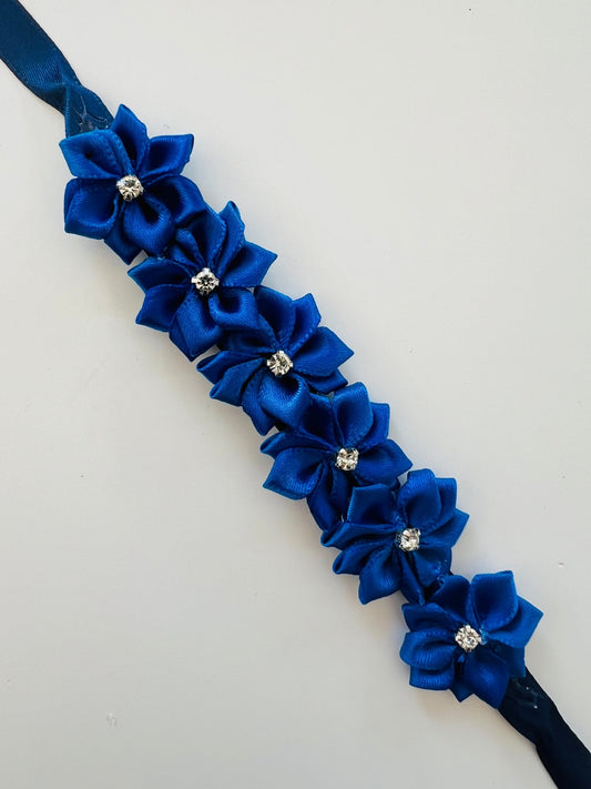 Bun Wrap - Royal Blue Sparkles - THE COLLECTIVE DANCEWEARBun Wrap - Royal Blue SparklesmBun wrapTHE COLLECTIVE DANCEWEAR