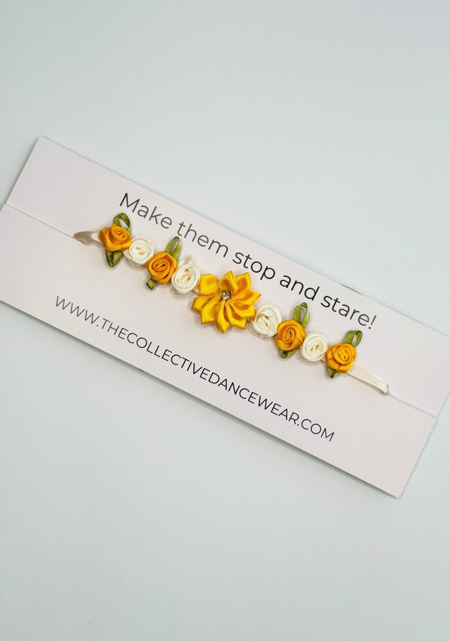 Bun Wrap - Sunshine & Roses - THE COLLECTIVE DANCEWEARBun Wrap - Sunshine & RosesmBun wrapTHE COLLECTIVE DANCEWEAR