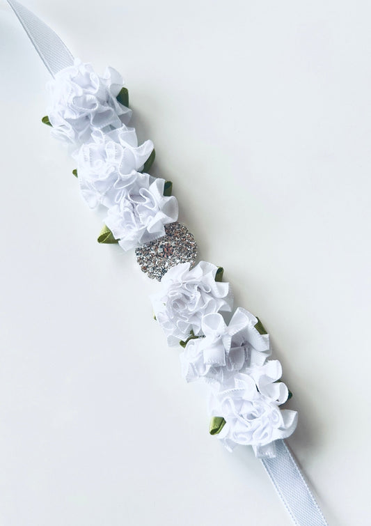 THE COLLECTIVE DANCEWEAR Bun Wrap -The Big White Diamante#mBun wrapTHE COLLECTIVE DANCEWEAR