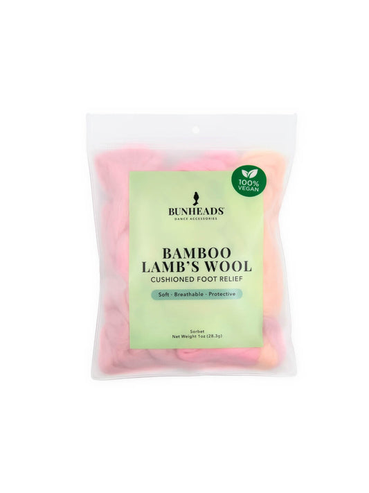 Bunheads Bamboo Lamb's wool - Sorbet - THE COLLECTIVE DANCEWEARBunheads Bamboo Lamb's wool - SorbetmACCESSORIESTHE COLLECTIVE DANCEWEAR