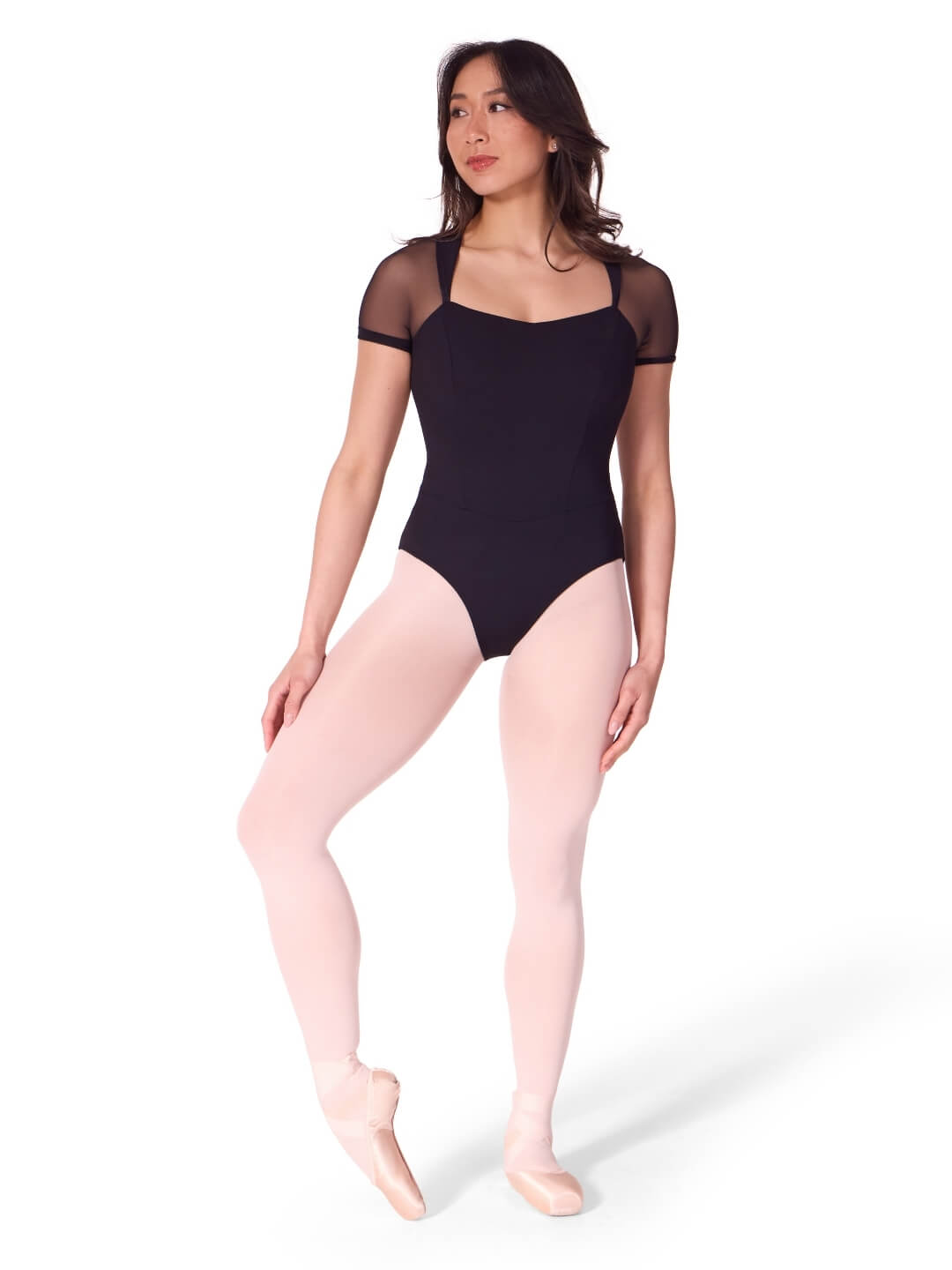 Caepzio Soft Elegance Corset Short Sleeve Leotard - THE COLLECTIVE DANCEWEARCaepzio Soft Elegance Corset Short Sleeve LeotardmLeotardTHE COLLECTIVE DANCEWEAR