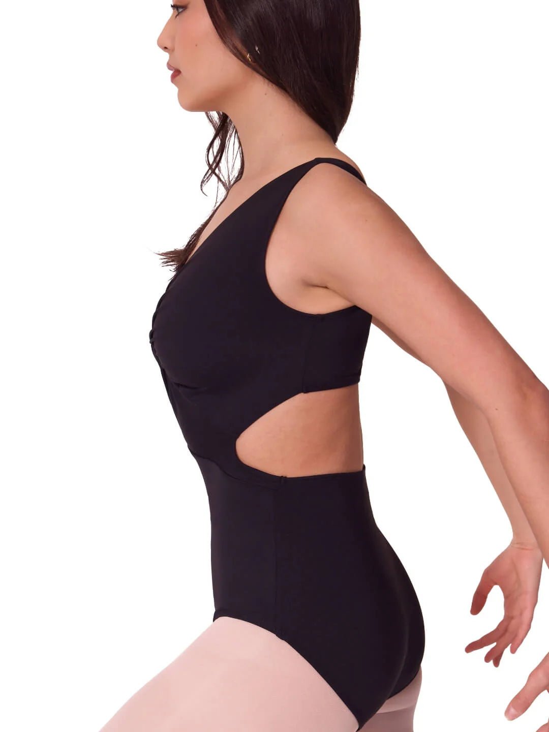 Caepzio Soft Elegance Twist Front Leotard - THE COLLECTIVE DANCEWEARCaepzio Soft Elegance Twist Front LeotardmLeotardTHE COLLECTIVE DANCEWEAR