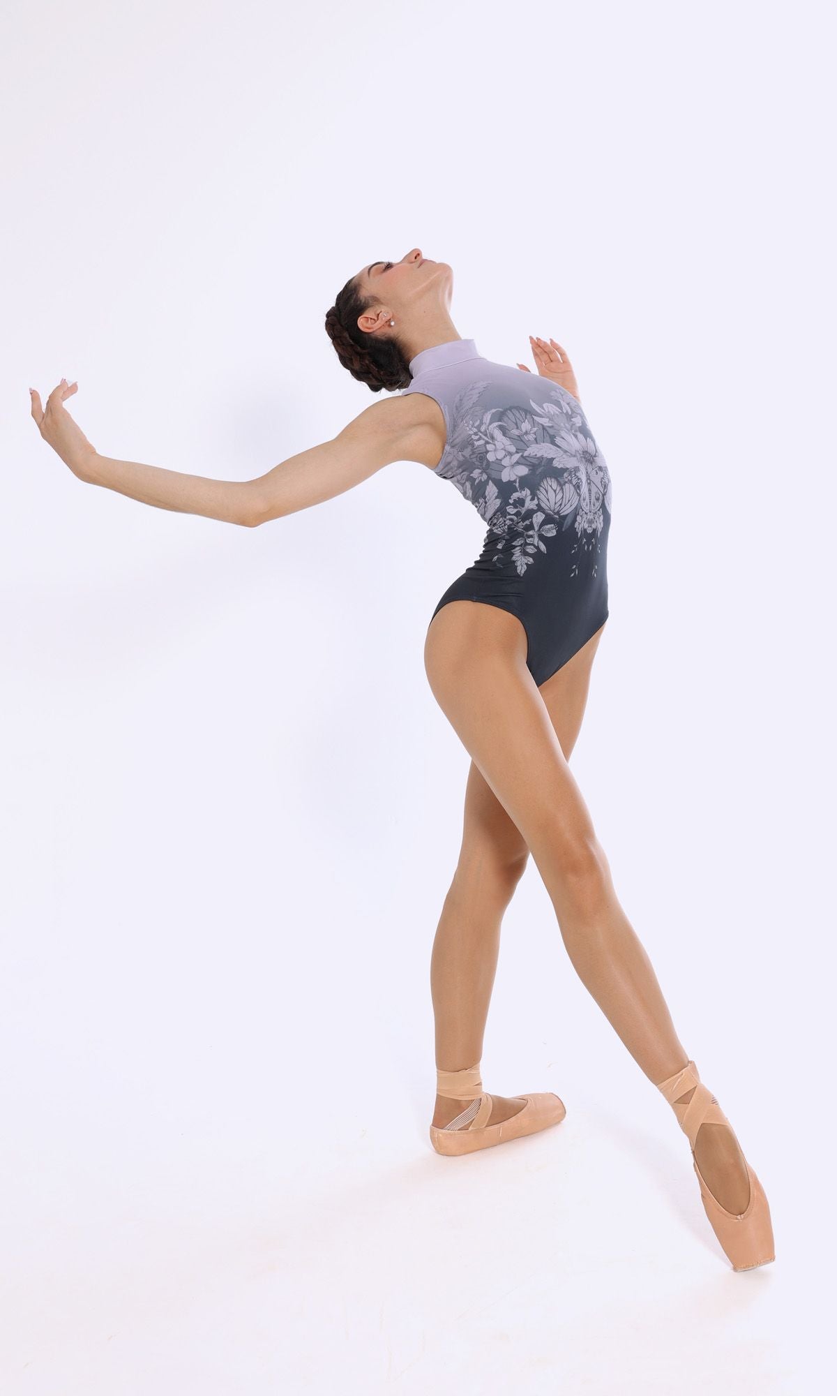 Calathea Maya High Neck Leotard with Zip - THE COLLECTIVE DANCEWEARCalathea Maya High Neck Leotard with Zip#mLeotardTHE COLLECTIVE DANCEWEAR