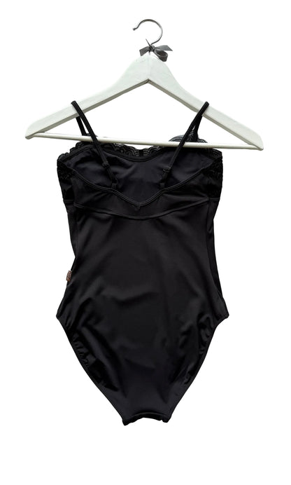 Camisole Leotard With Flock Detail - THE COLLECTIVE DANCEWEARCamisole Leotard With Flock DetailmLeotardTHE COLLECTIVE DANCEWEAR