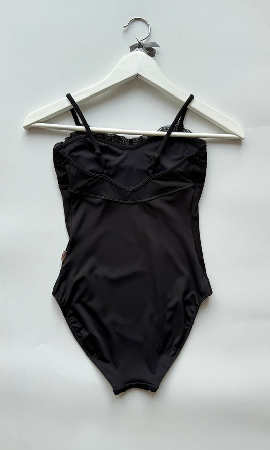 Camisole Leotard With Flock Detail - THE COLLECTIVE DANCEWEARCamisole Leotard With Flock DetailmLeotardTHE COLLECTIVE DANCEWEAR