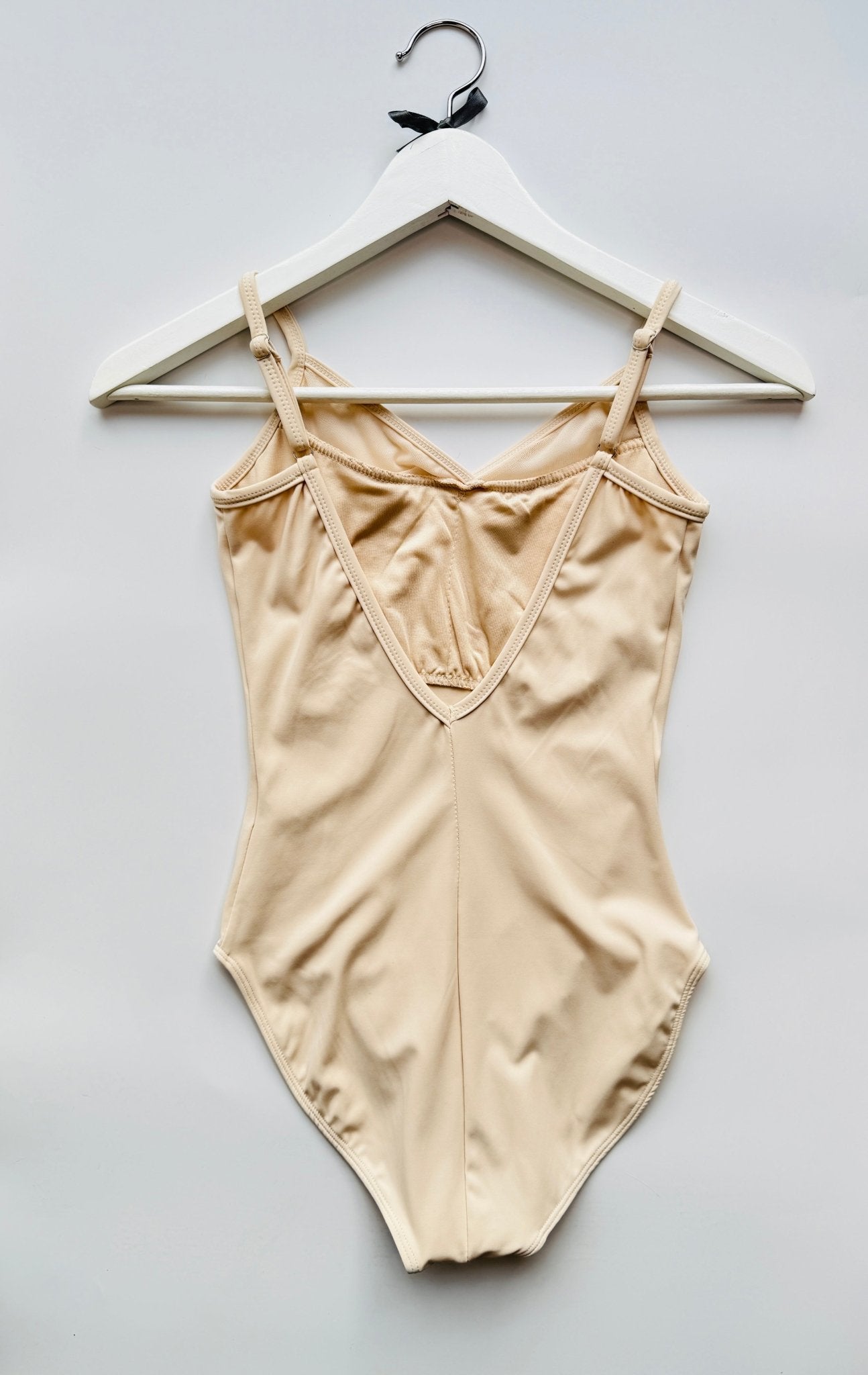 Camisole Leotard with Lace Panel - Cream - THE COLLECTIVE DANCEWEARCamisole Leotard with Lace Panel - CreammLeotardTHE COLLECTIVE DANCEWEAR