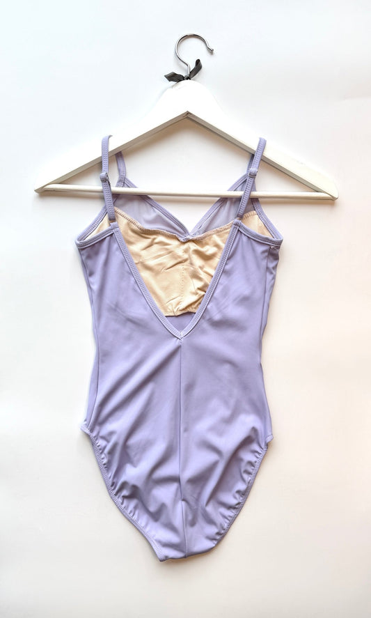 Camisole Leotard with Lace Panel - Lilac - THE COLLECTIVE DANCEWEARCamisole Leotard with Lace Panel - LilacmLeotardTHE COLLECTIVE DANCEWEAR