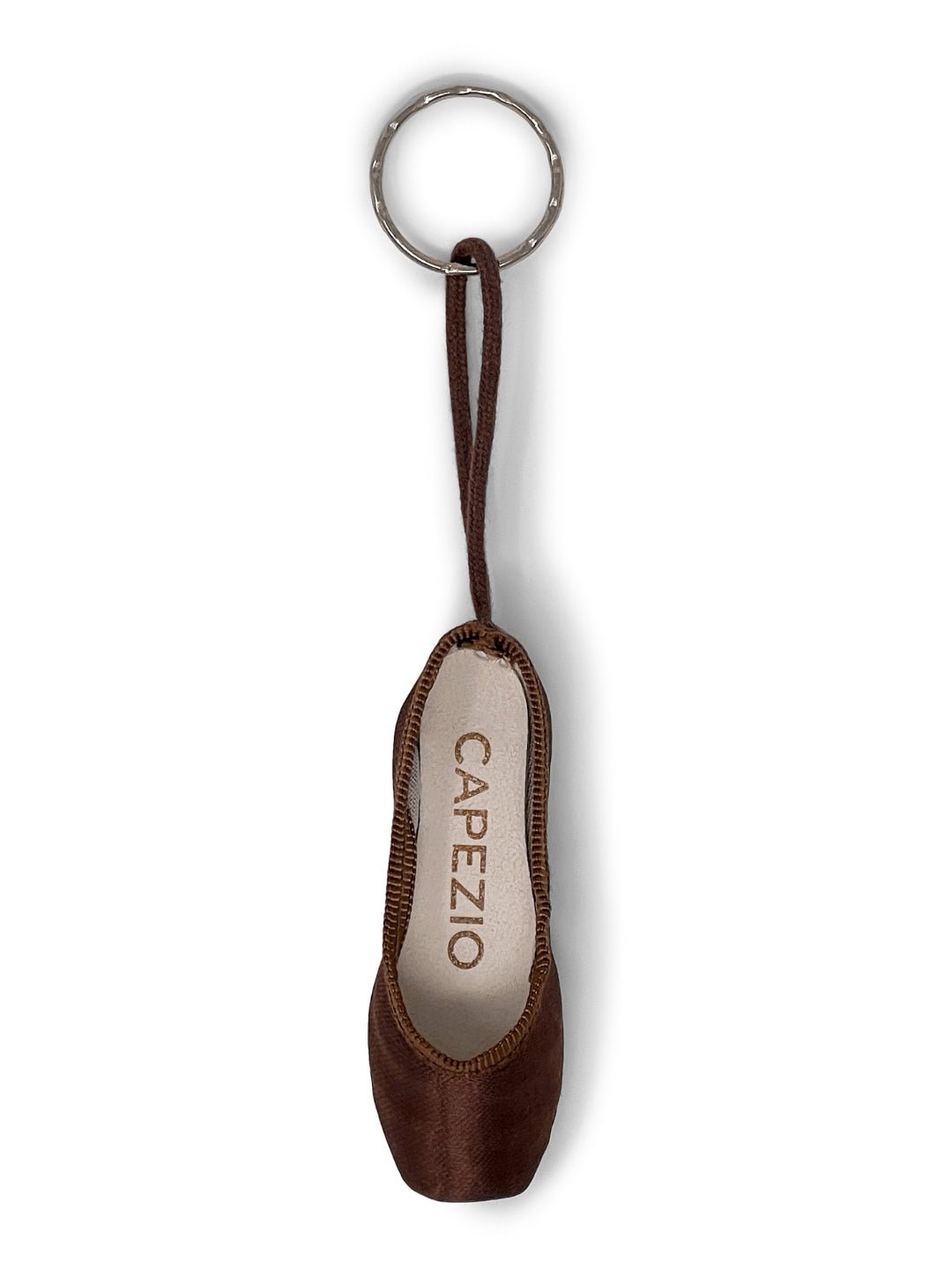 Capezio Pointe Shoe Keyring - Coffee - THE COLLECTIVE DANCEWEARCapezio Pointe Shoe Keyring - Coffee#mKey ringTHE COLLECTIVE DANCEWEAR